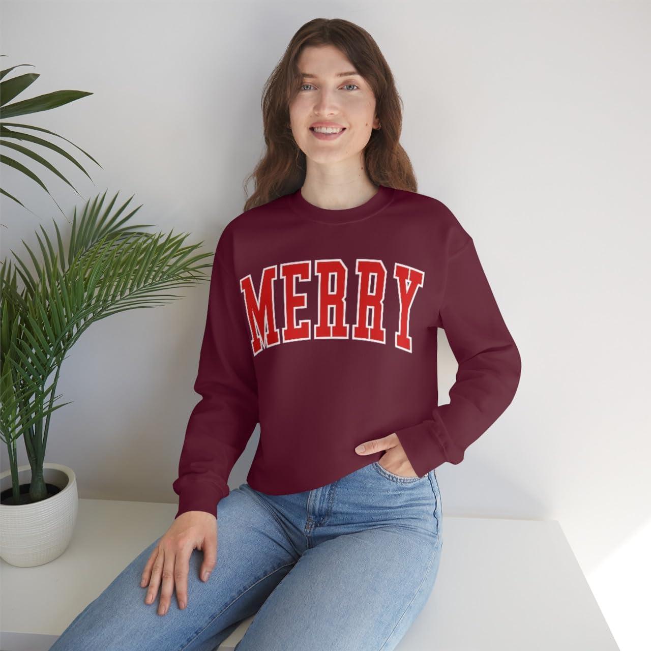 imageMerry SweatshirtMaroon