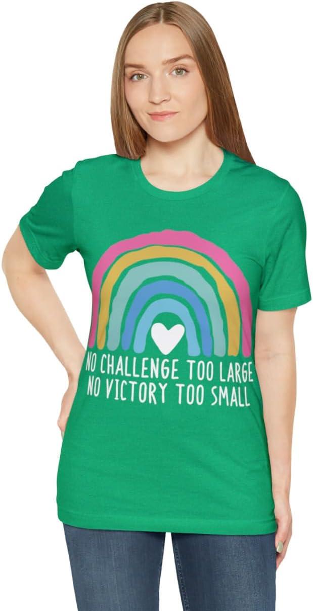 imageNo Challenge Too Large Unisex Jersey Short Sleeve TeeHeather Kelly