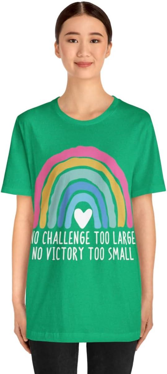 imageNo Challenge Too Large Unisex Jersey Short Sleeve TeeHeather Kelly
