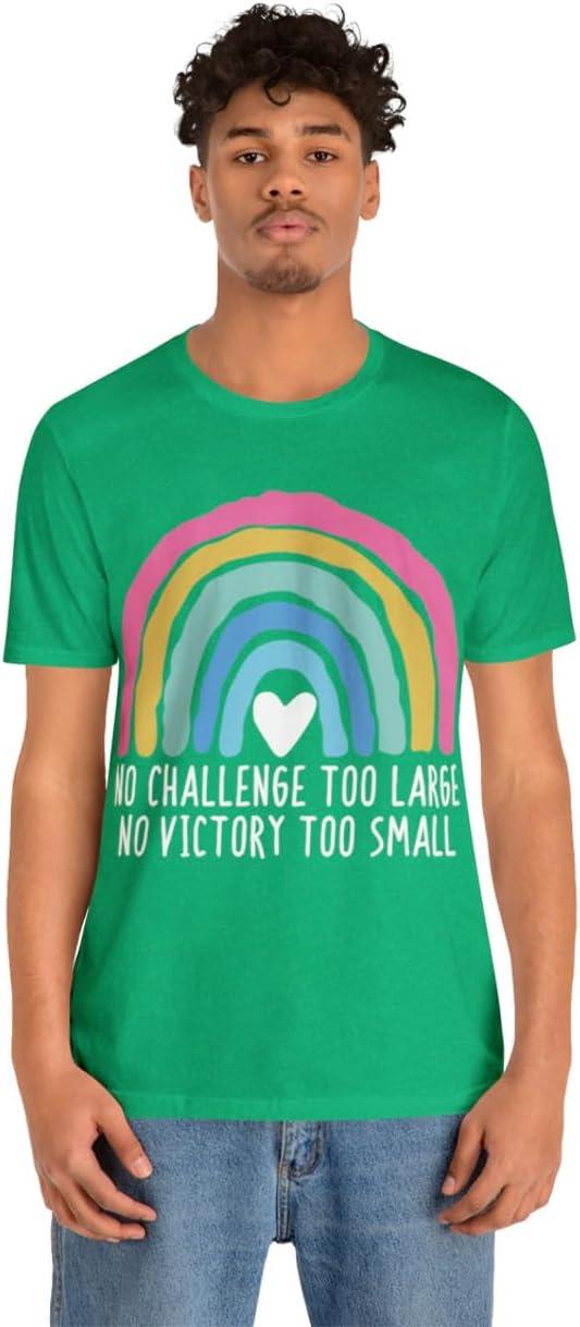 imageNo Challenge Too Large Unisex Jersey Short Sleeve TeeHeather Kelly