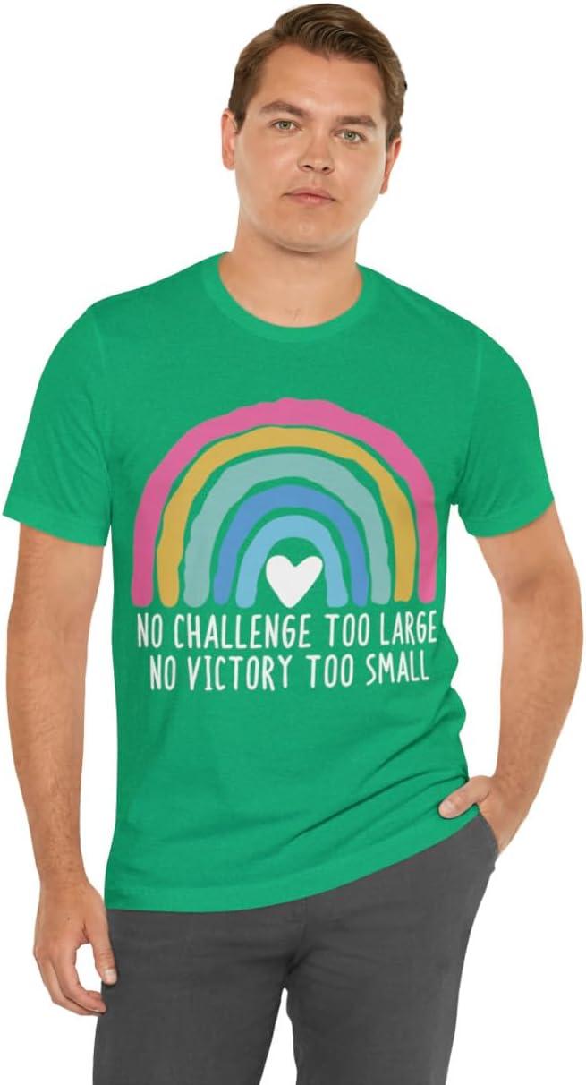 imageNo Challenge Too Large Unisex Jersey Short Sleeve TeeHeather Kelly