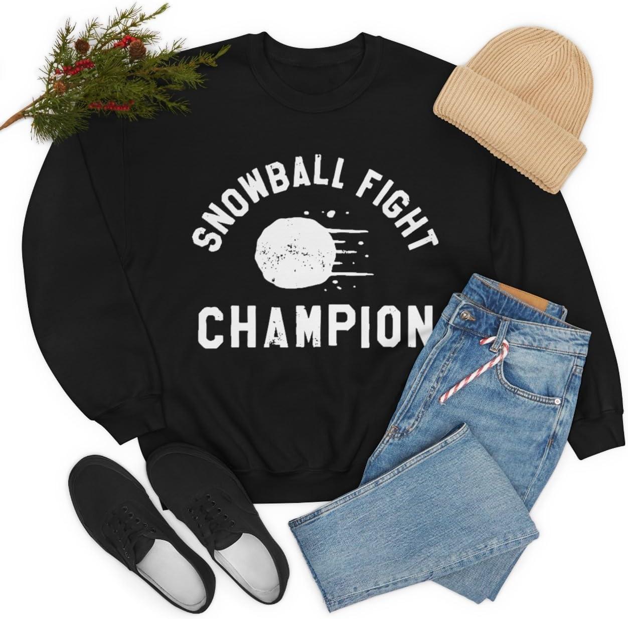 imageSnowball Fight Champion SweatshirtBlack