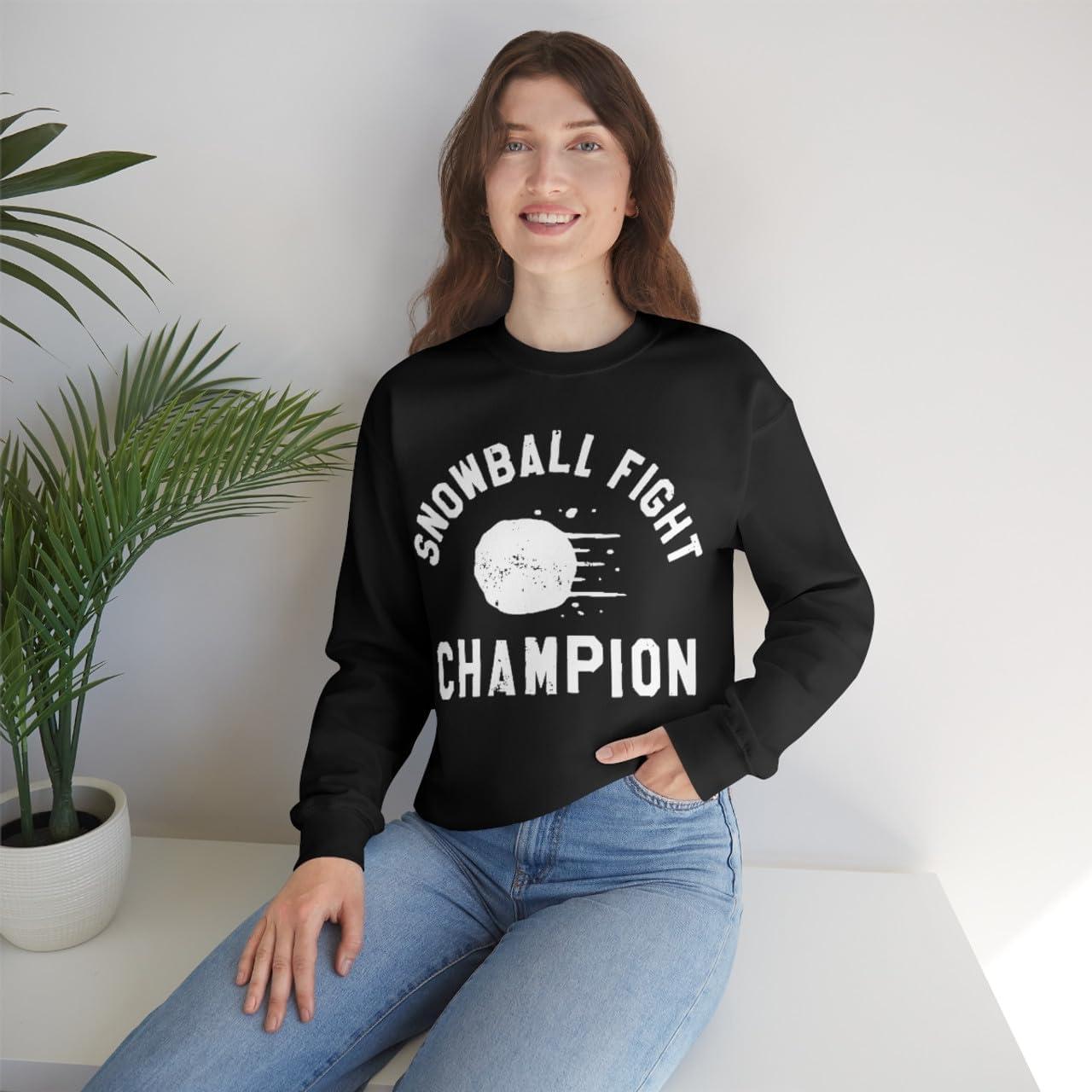 imageSnowball Fight Champion SweatshirtBlack