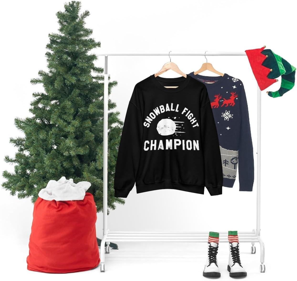 imageSnowball Fight Champion SweatshirtBlack