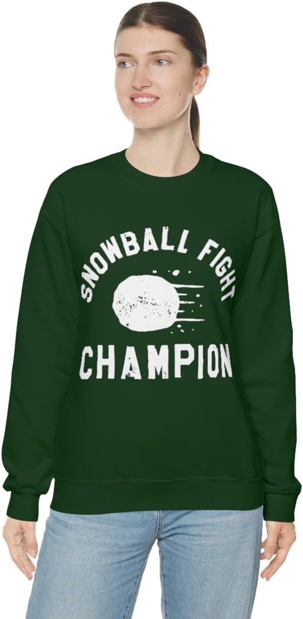 imageSnowball Fight Champion SweatshirtForest Green