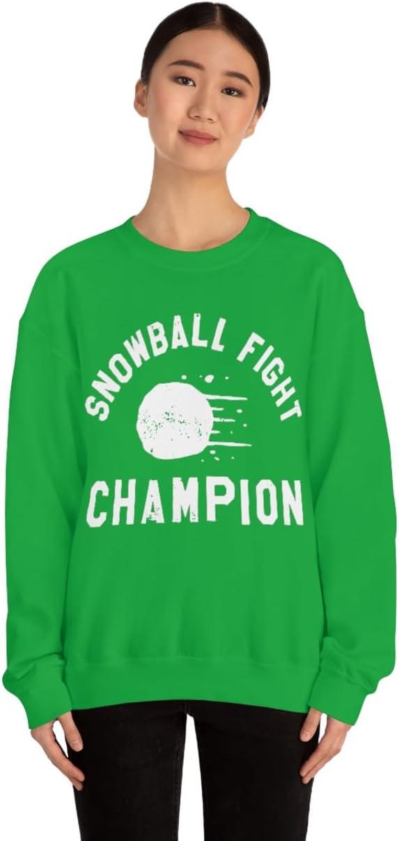 imageSnowball Fight Champion SweatshirtIrish Green