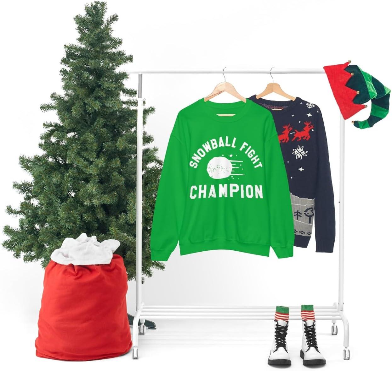 imageSnowball Fight Champion SweatshirtIrish Green