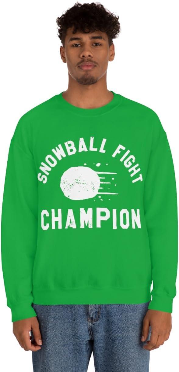 imageSnowball Fight Champion SweatshirtIrish Green
