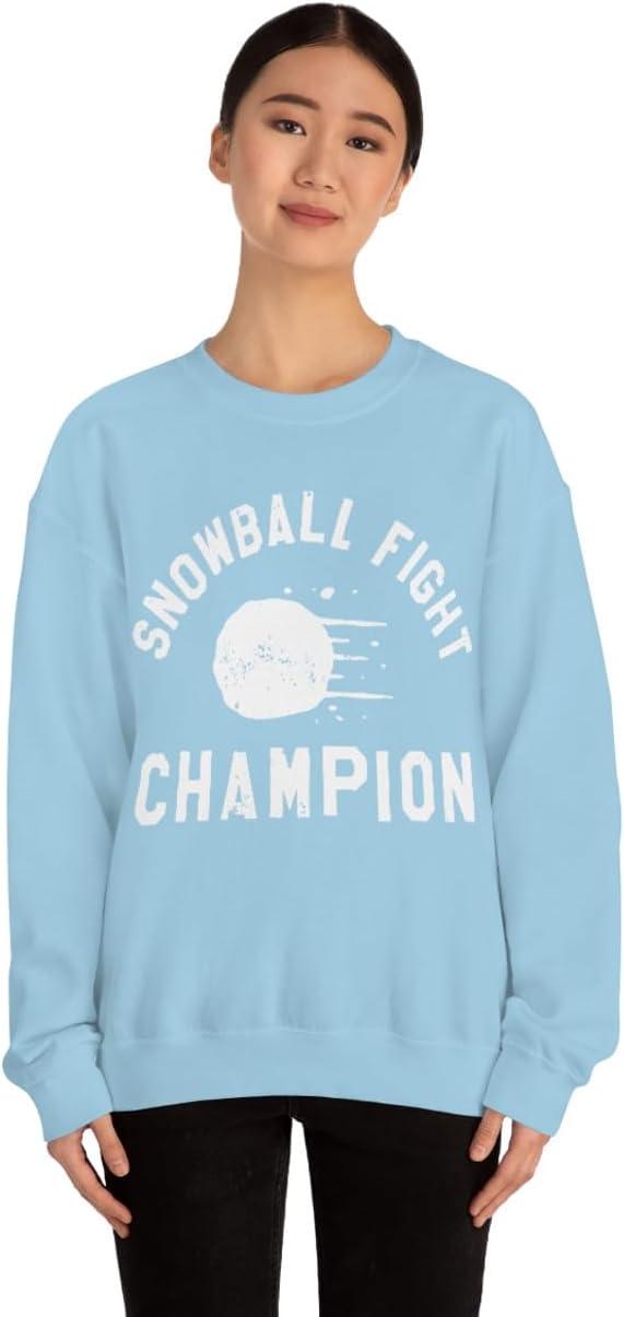imageSnowball Fight Champion SweatshirtLight Blue