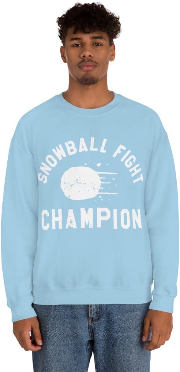 imageSnowball Fight Champion SweatshirtLight Blue