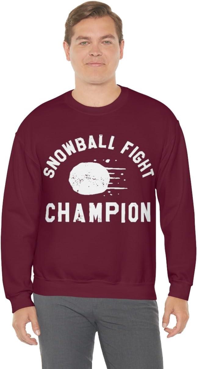 imageSnowball Fight Champion SweatshirtMaroon