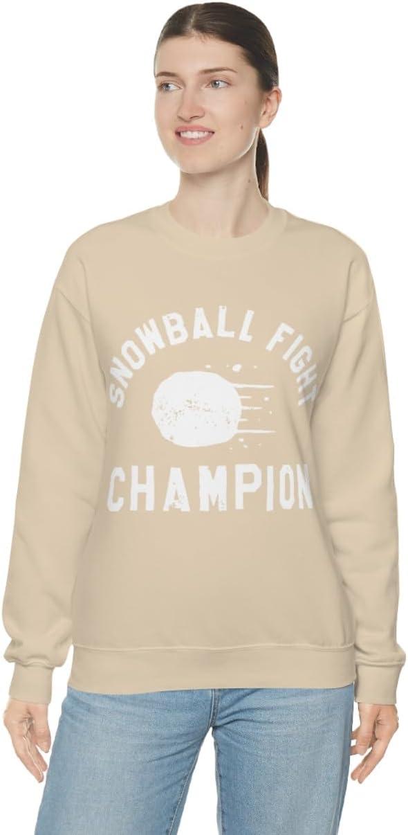 imageSnowball Fight Champion SweatshirtSand