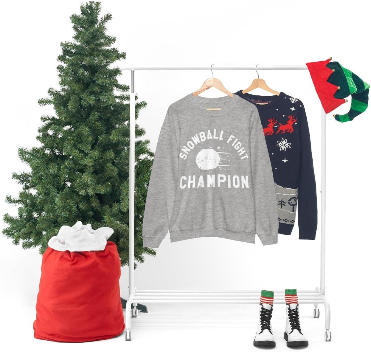 imageSnowball Fight Champion SweatshirtSport Grey