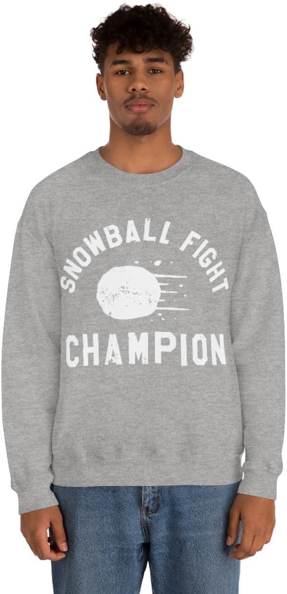 imageSnowball Fight Champion SweatshirtSport Grey