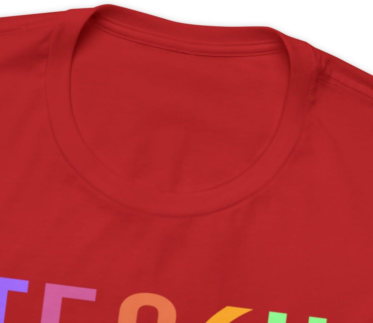 imageTeach Bravery Spread Kindness Accept Difference Bella Canvas TShirtsRed