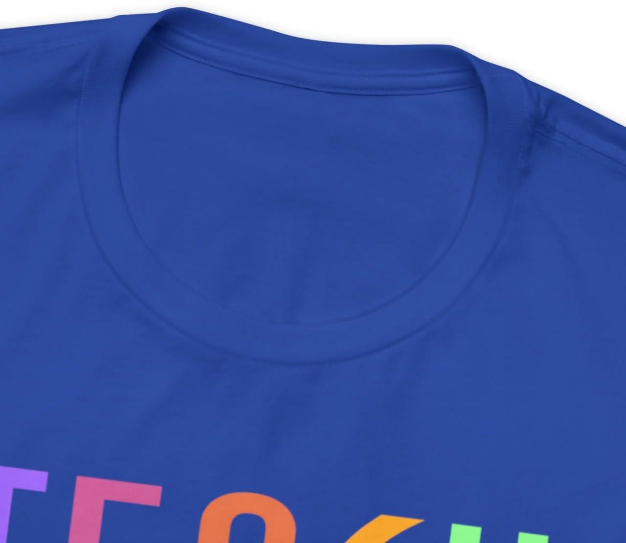 imageTeach Bravery Spread Kindness Accept Difference Bella Canvas TShirtsTrue Royal