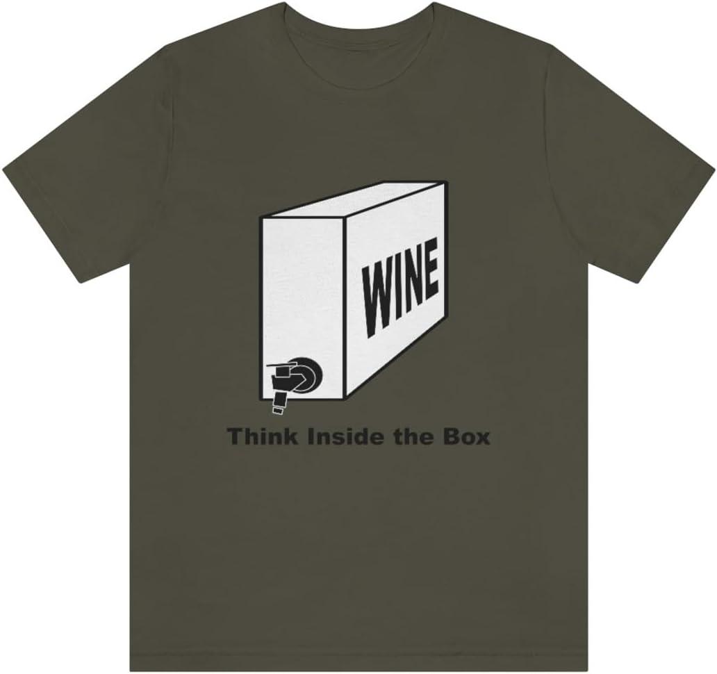 imageThink Inside The Box Unisex Jersey Short Sleeve TeeArmy