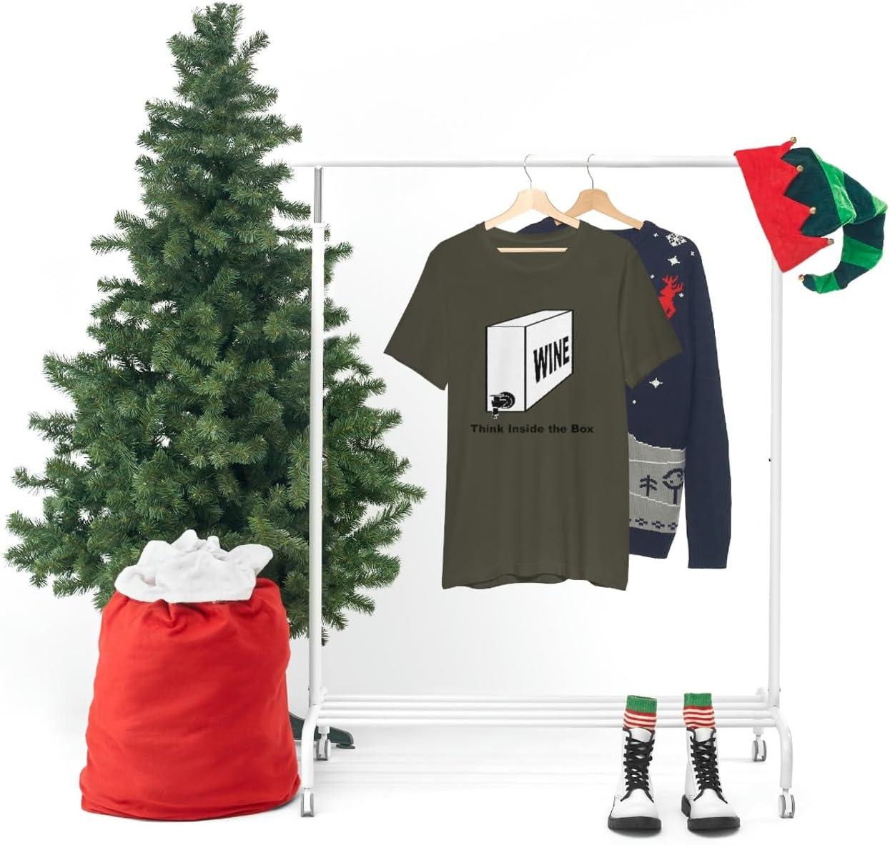 imageThink Inside The Box Unisex Jersey Short Sleeve TeeArmy