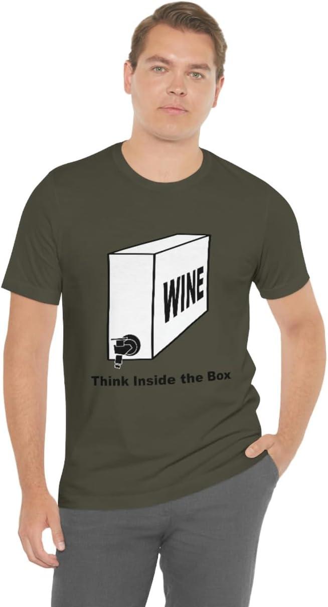 imageThink Inside The Box Unisex Jersey Short Sleeve TeeArmy