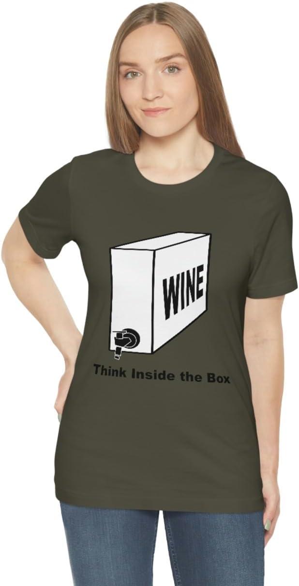 imageThink Inside The Box Unisex Jersey Short Sleeve TeeArmy