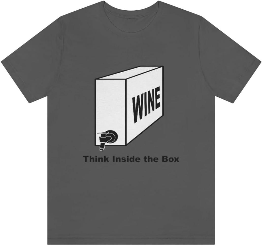 imageThink Inside The Box Unisex Jersey Short Sleeve TeeAsphalt