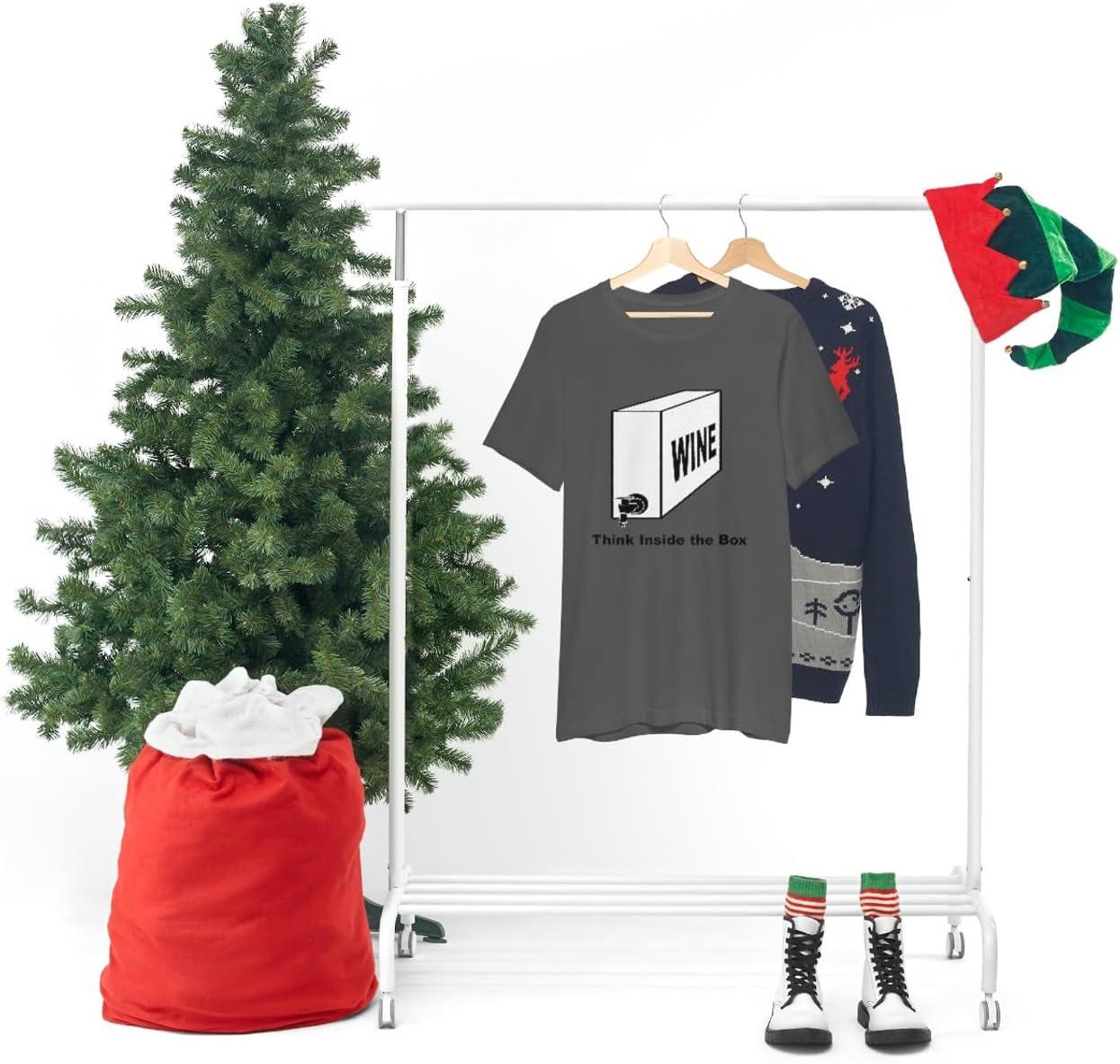 imageThink Inside The Box Unisex Jersey Short Sleeve TeeAsphalt