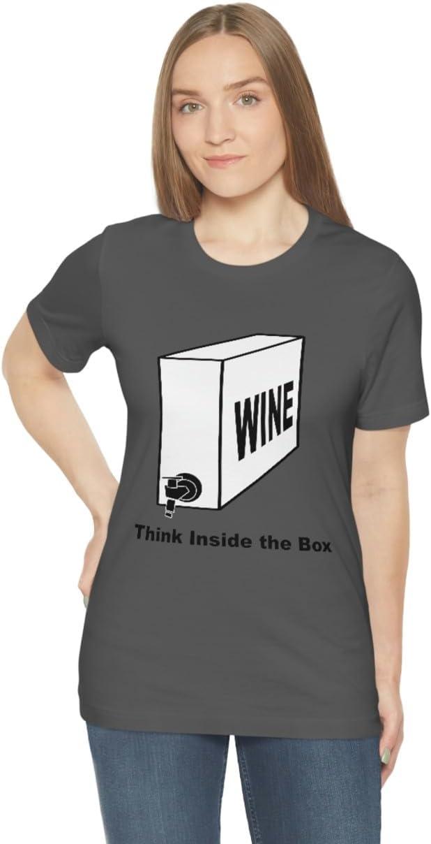 imageThink Inside The Box Unisex Jersey Short Sleeve TeeAsphalt