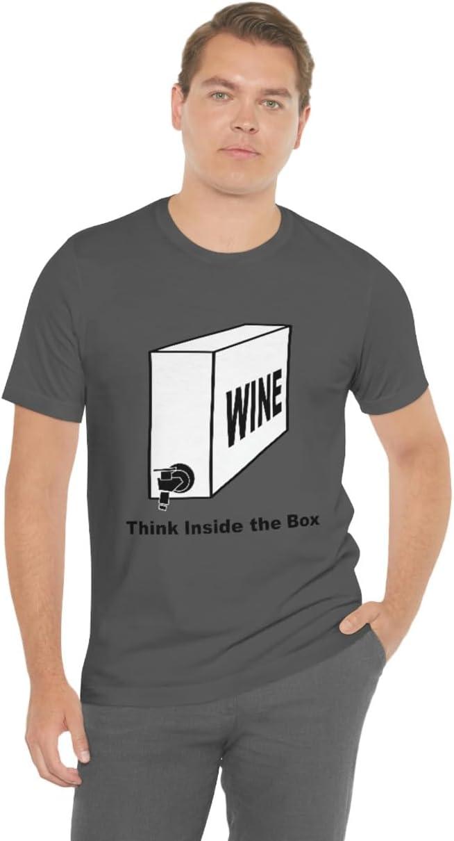 imageThink Inside The Box Unisex Jersey Short Sleeve TeeAsphalt