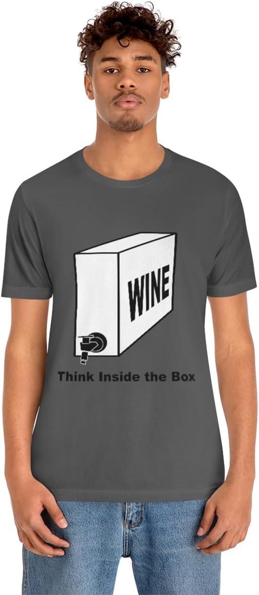 imageThink Inside The Box Unisex Jersey Short Sleeve TeeAsphalt