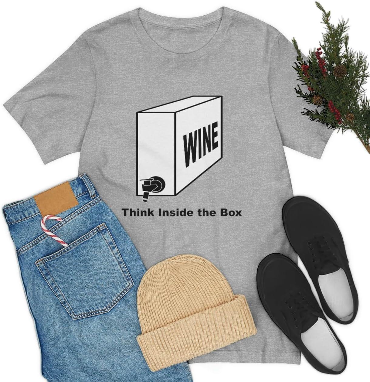 imageThink Inside The Box Unisex Jersey Short Sleeve TeeAthletic Heather
