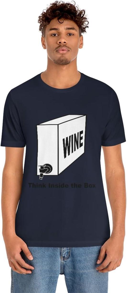 imageThink Inside The Box Unisex Jersey Short Sleeve TeeNavy