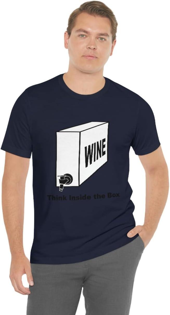 imageThink Inside The Box Unisex Jersey Short Sleeve TeeNavy