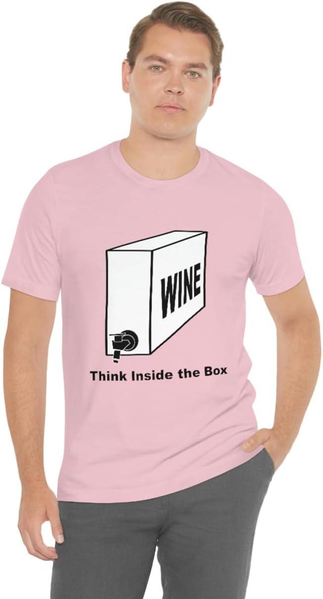imageThink Inside The Box Unisex Jersey Short Sleeve TeePink