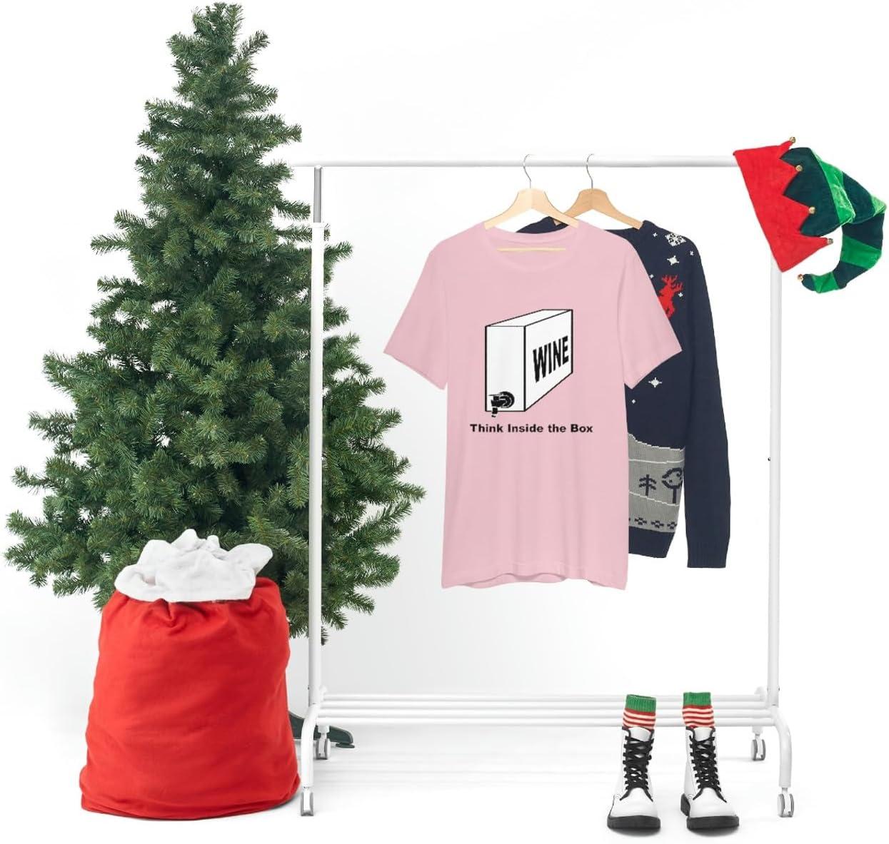 imageThink Inside The Box Unisex Jersey Short Sleeve TeePink