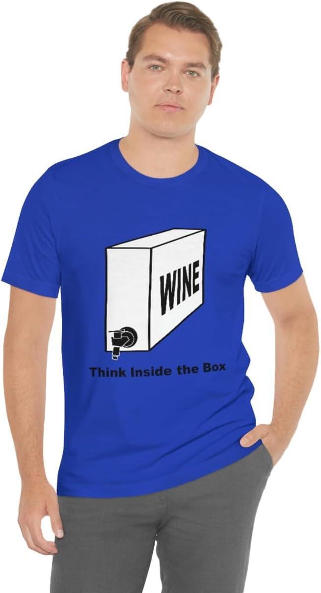 imageThink Inside The Box Unisex Jersey Short Sleeve TeeTrue Royal