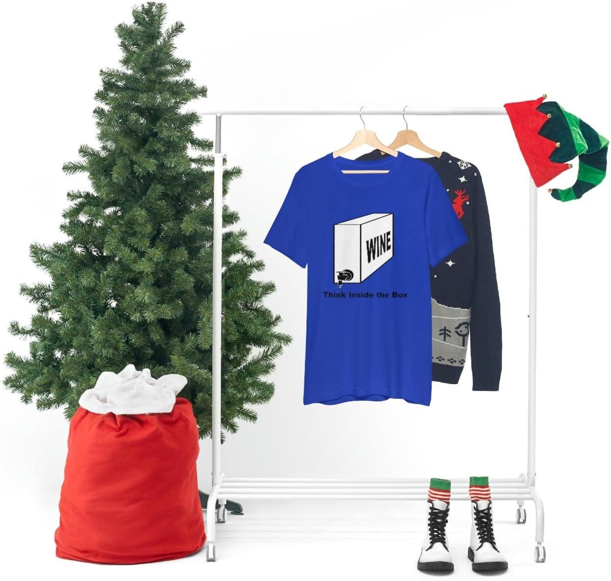 imageThink Inside The Box Unisex Jersey Short Sleeve TeeTrue Royal