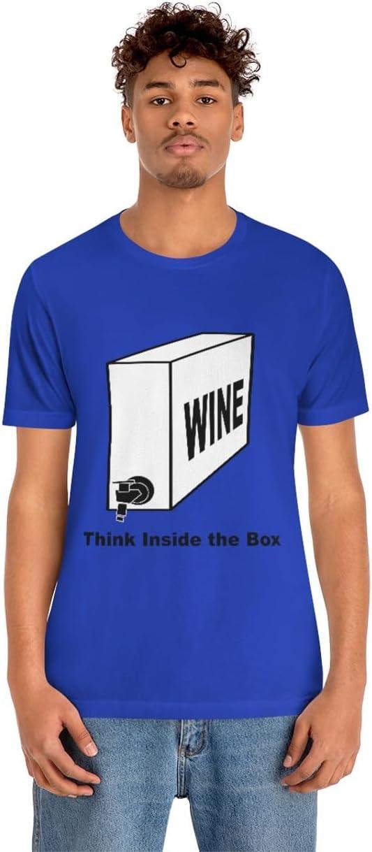 imageThink Inside The Box Unisex Jersey Short Sleeve TeeTrue Royal
