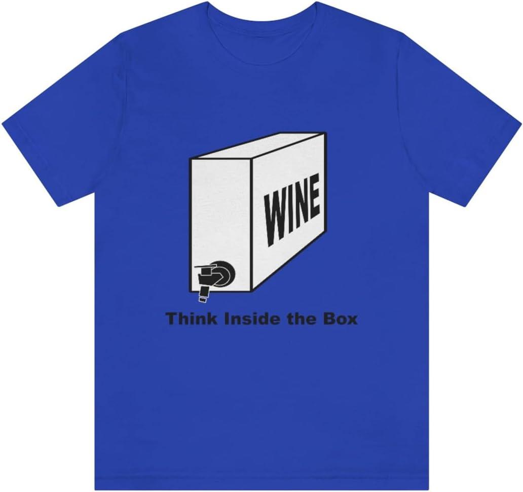 imageThink Inside The Box Unisex Jersey Short Sleeve TeeTrue Royal