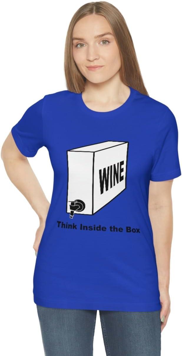 imageThink Inside The Box Unisex Jersey Short Sleeve TeeTrue Royal