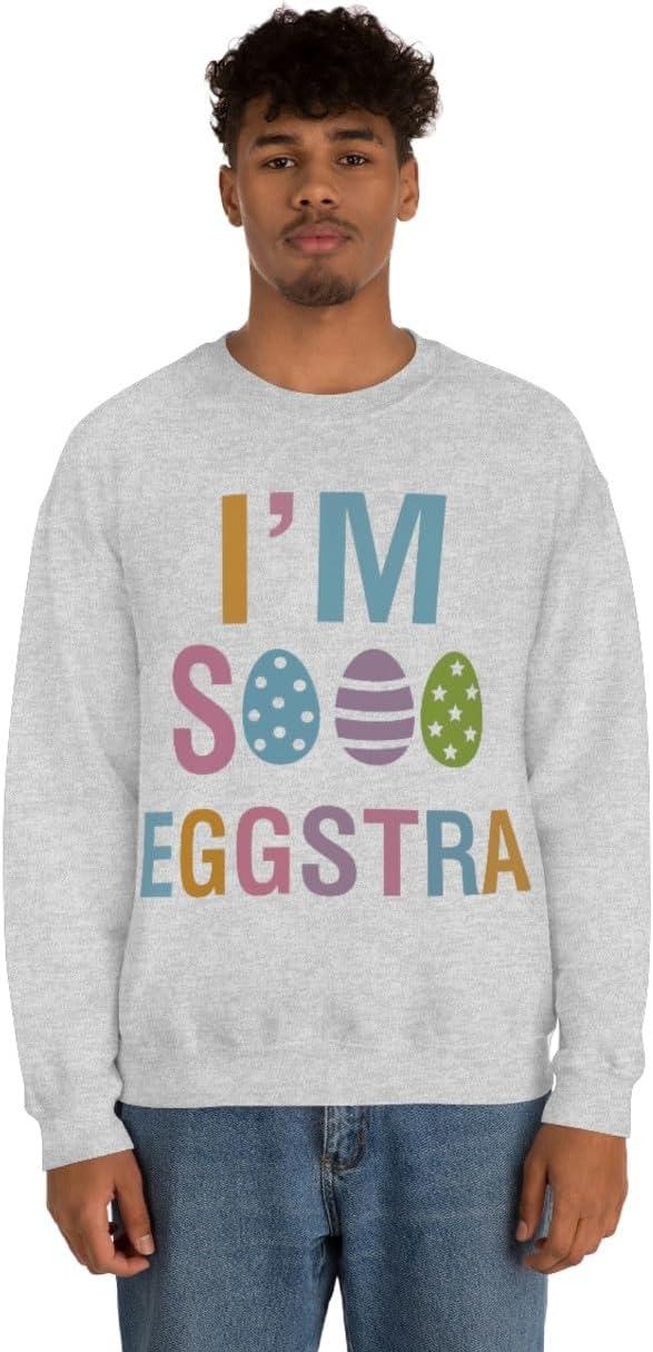 imageUnisex Im So Eggstra SweatshirtAsh