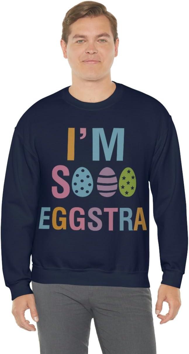 imageUnisex Im So Eggstra SweatshirtNavy