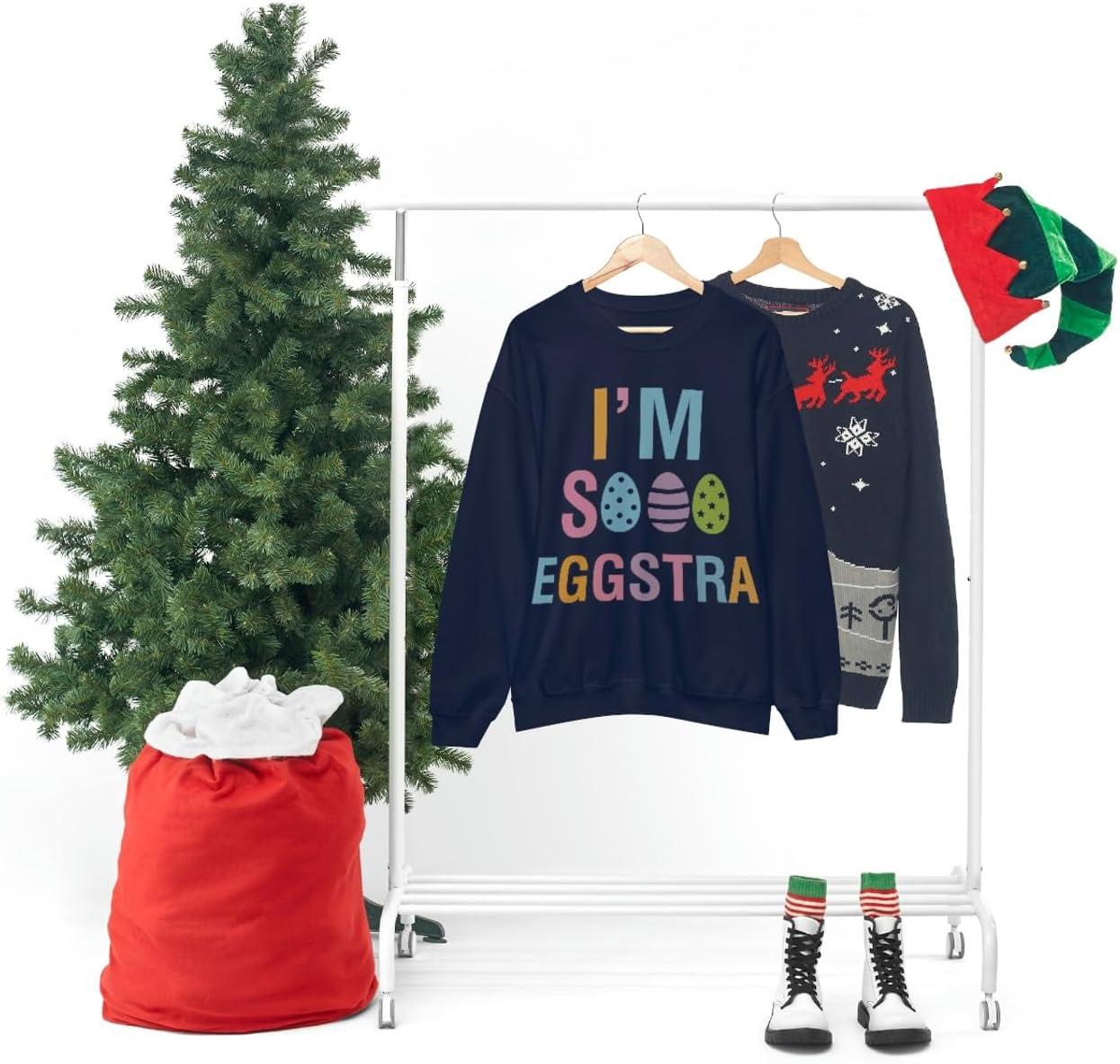 imageUnisex Im So Eggstra SweatshirtNavy
