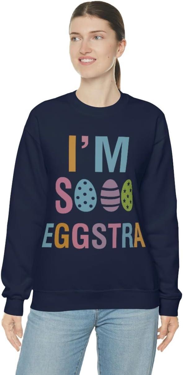 imageUnisex Im So Eggstra SweatshirtNavy
