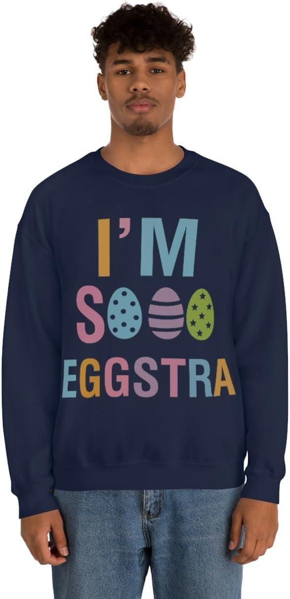 imageUnisex Im So Eggstra SweatshirtNavy