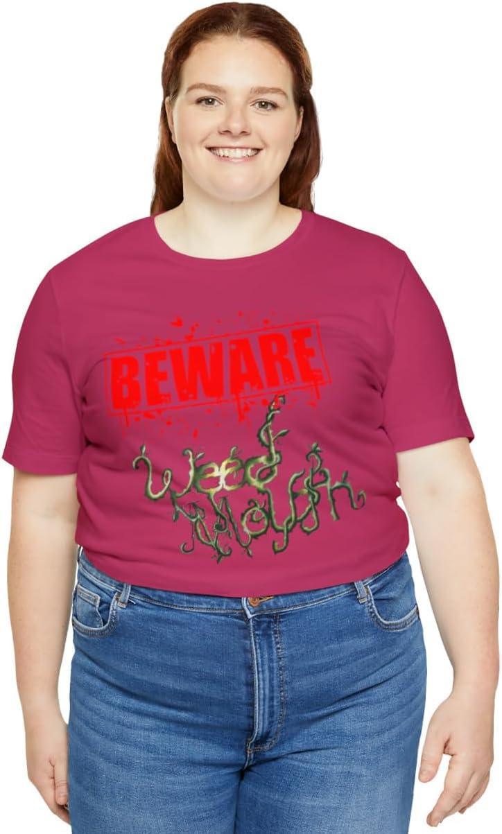 imageWeed Mouth Neighborhood Nuisance Unisex Jersey Short Sleeve TeeBerry