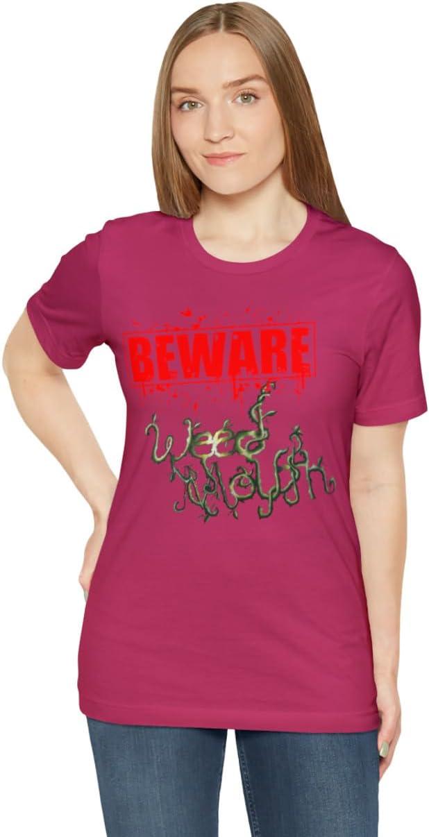 imageWeed Mouth Neighborhood Nuisance Unisex Jersey Short Sleeve TeeBerry