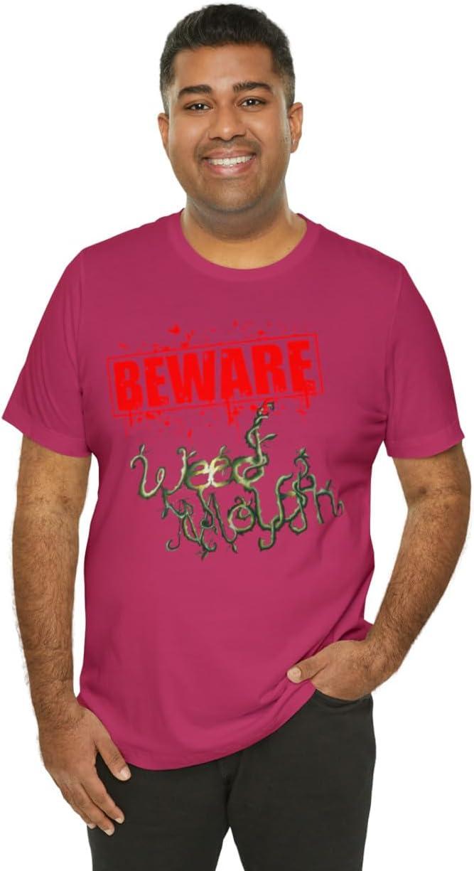 imageWeed Mouth Neighborhood Nuisance Unisex Jersey Short Sleeve TeeBerry