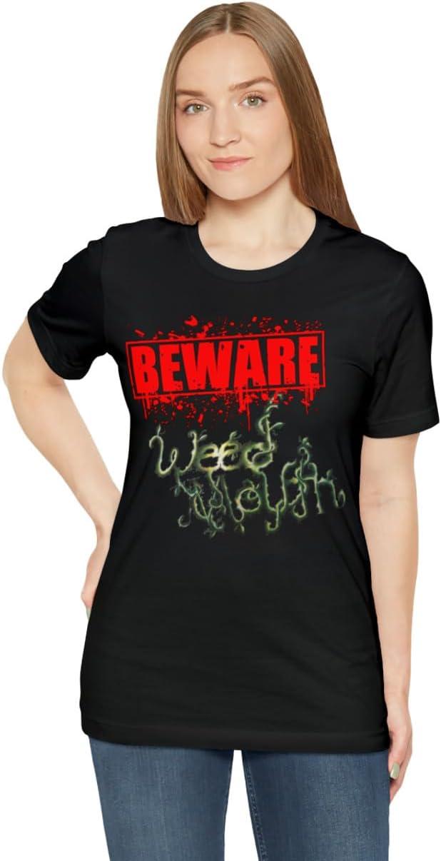imageWeed Mouth Neighborhood Nuisance Unisex Jersey Short Sleeve TeeBlack