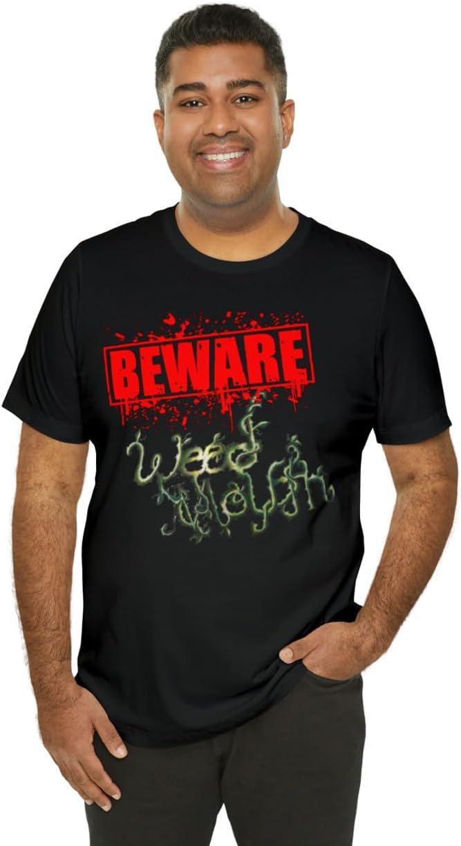 imageWeed Mouth Neighborhood Nuisance Unisex Jersey Short Sleeve TeeBlack
