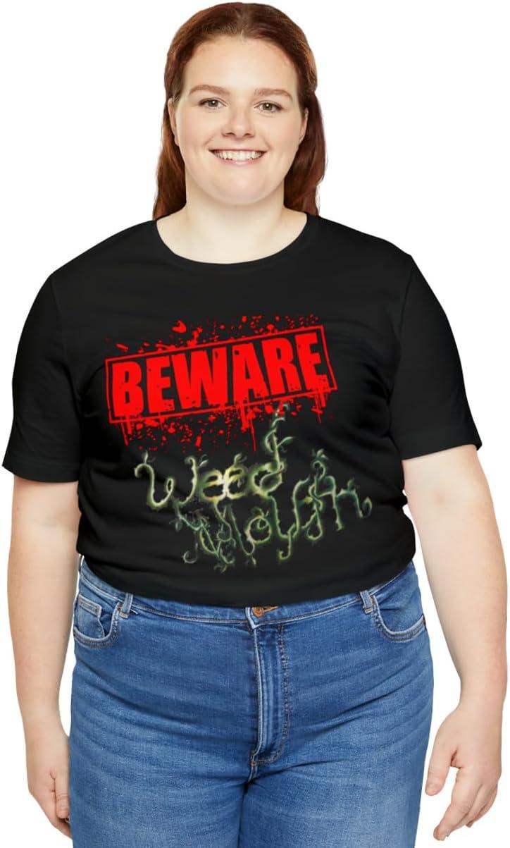 imageWeed Mouth Neighborhood Nuisance Unisex Jersey Short Sleeve TeeBlack